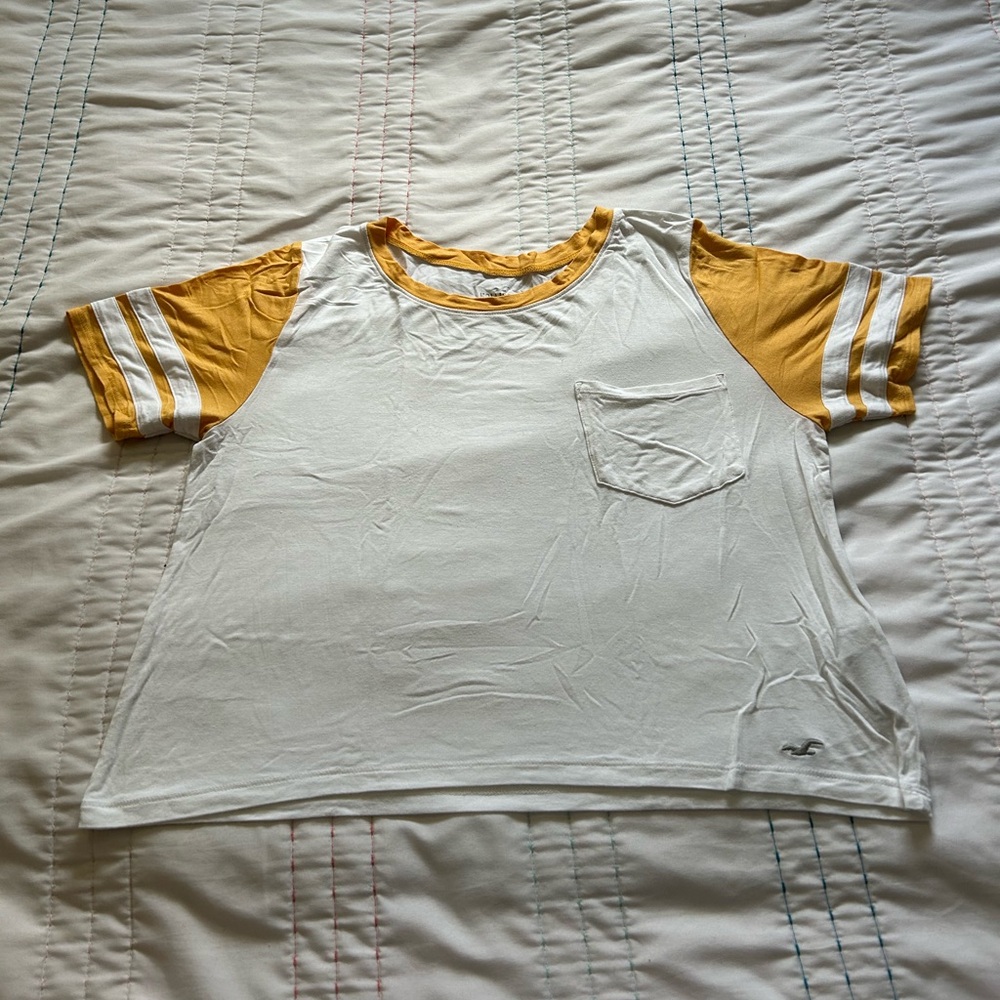 “Hollister” Ringer T-Shirt, Size “Medium”
